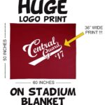 Custom Stadium Blankets