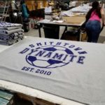blankets with logo