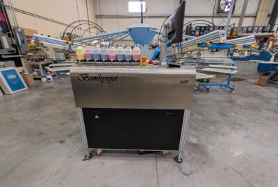 BombyxJet printer in our shop during a disappointing review.